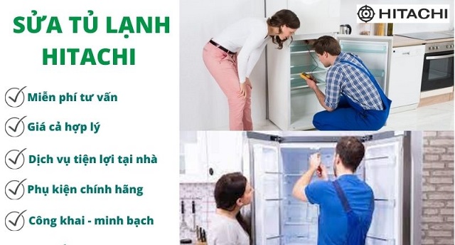 cam kết chất lượng sửa tủ lạnh Hitachi tại Bấc Ninh 