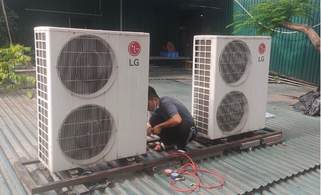 Sửa điều hòa LG tại Giang Biên Long Biên