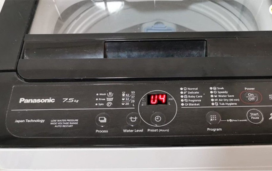 Sửa máy giặt panasonic 