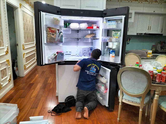 sửa tủ lạnh LG SIDE BY SIDE tại Hà Nội 
