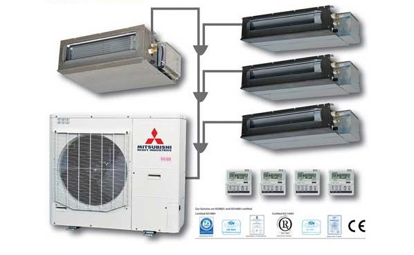 sửa điều hòa âm trần Mitsubishi tại hưng yên