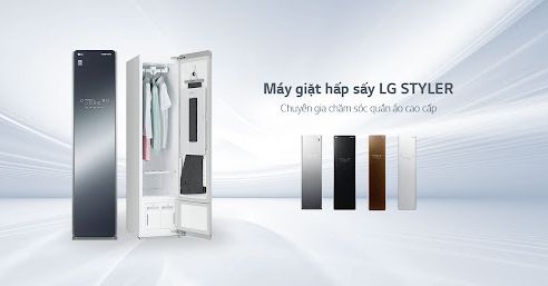 sửatur giặt  hấp sấy LG Styler 