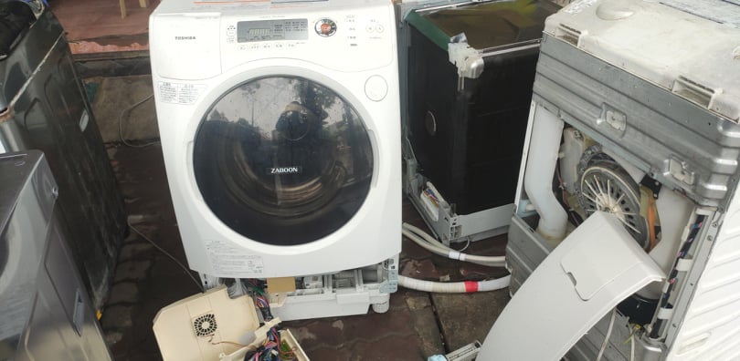 sửa máy giặt tại LOng Biên