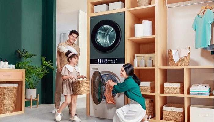Sửa tháp giặt sấy LG tại Hải Phòng chính hãng 