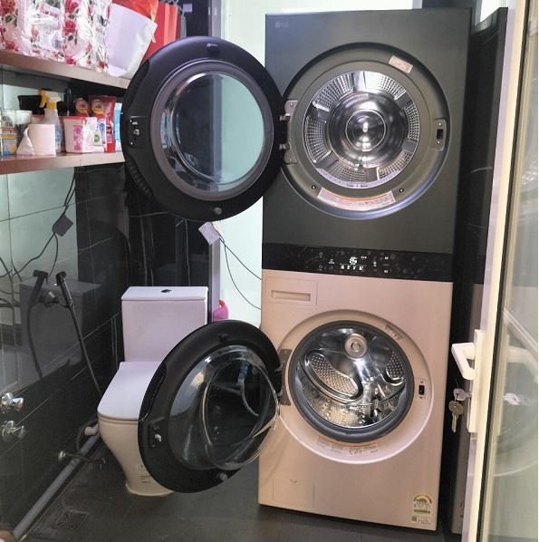 Sửa tháp giặt sấy LG tại Hải Phòng tận tâm